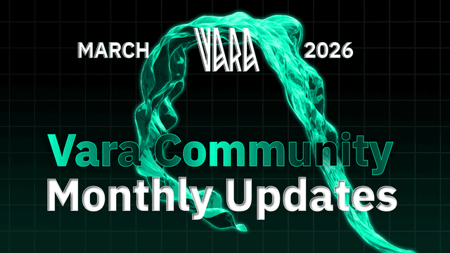 Vara Monthly Recap | March 2026