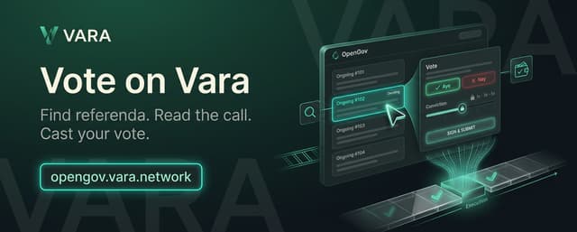 How to Find a Referendum and Vote on Vara